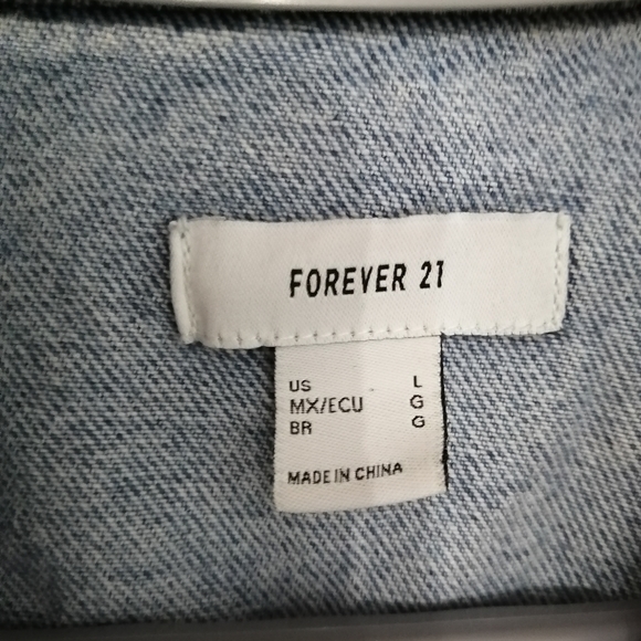 Blue Jeans one piece Forever 21 - Picture 3 of 3